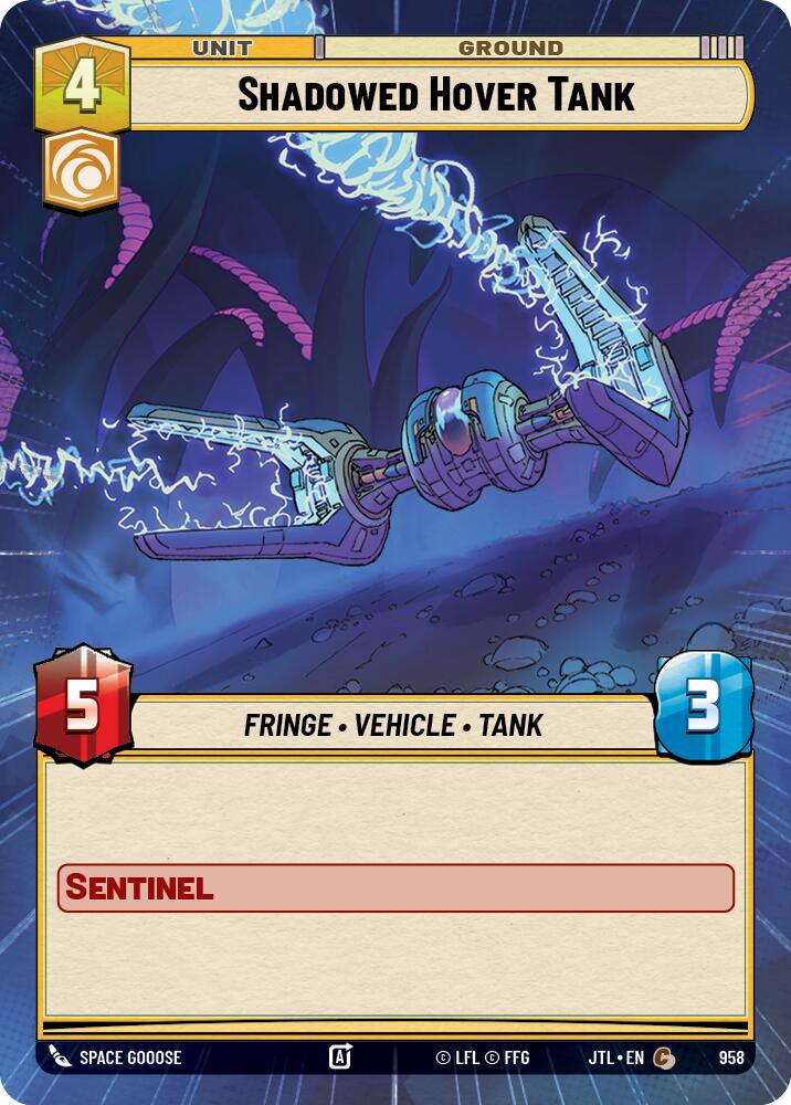 Shadowed Hover Tank (Hyperspace Foil)