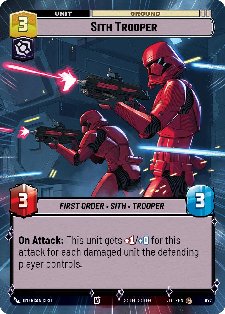 Sith Trooper (Hyperspace Foil)