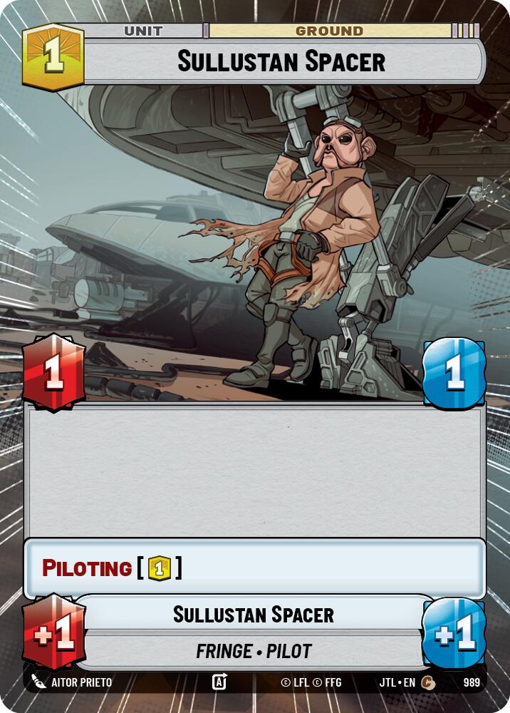 Sullustan Spacer (Hyperspace Foil)