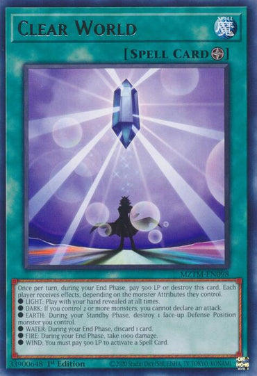 Clear World [MZTM-EN098] Rare