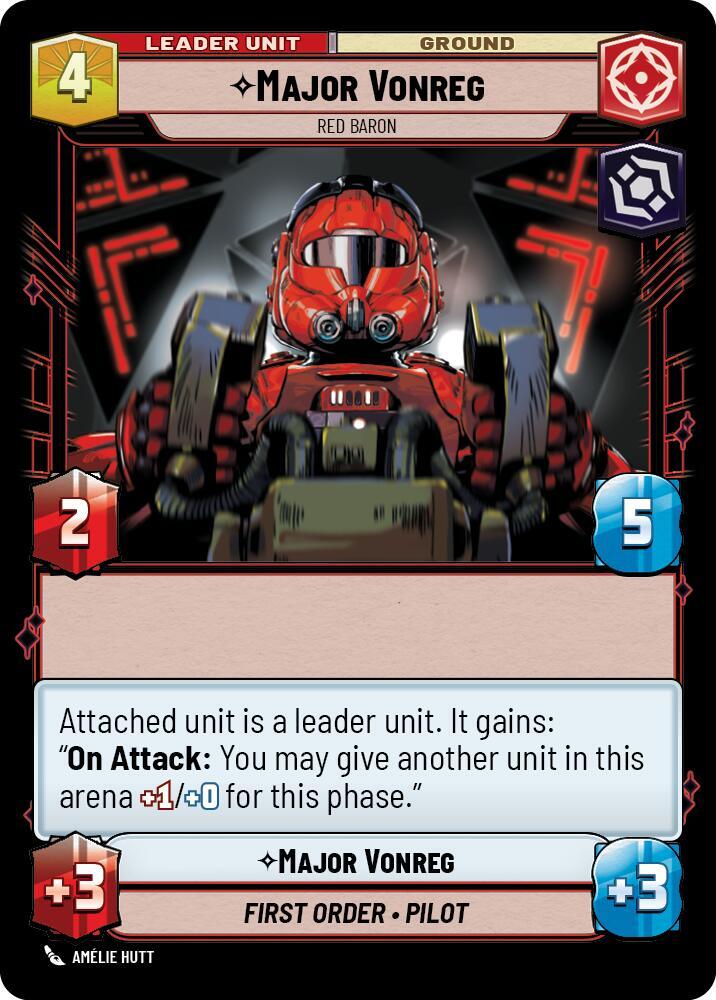 Major Vonreg - Red Baron (Back)