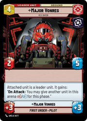 Major Vonreg - Red Baron (Back)