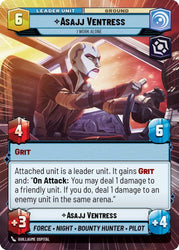 Asajj Ventress - I Work Alone (Hyperspace) (Back)