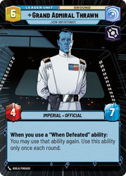 Grand Admiral Thrawn - ...How Unfortunate (Hyperspace) (Back)