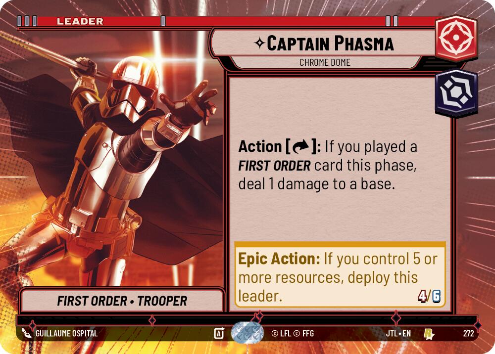Captain Phasma - Chrome Dome (Hyperspace)