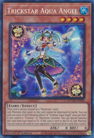 Trickstar Aqua Angel (Collector's Rare) [MZTM-EN026] Collector's Rare