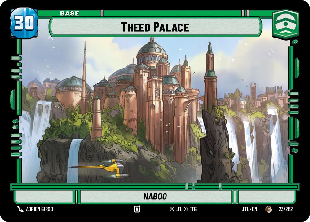Theed Palace // TIE Fighter