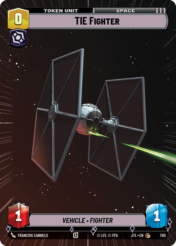 Massassi Temple // TIE Fighter (Hyperspace) (Back)