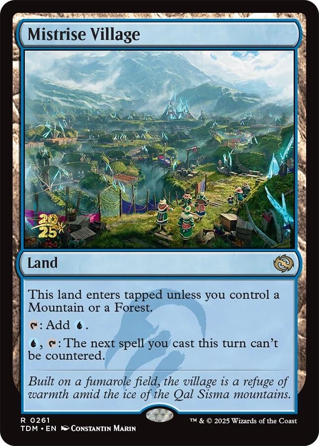Mistrise Village [Tarkir: Dragonstorm Prerelease Promos]