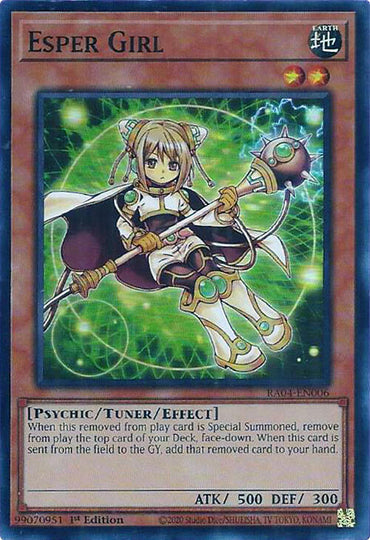 Esper Girl [RA04-EN006] Super Rare