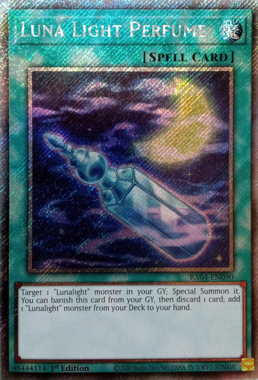 Luna Light Perfume [RA04-EN090] Platinum Secret Rare