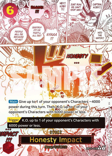 Honesty Impact (Alternate Art) [A Fist of Divine Speed]