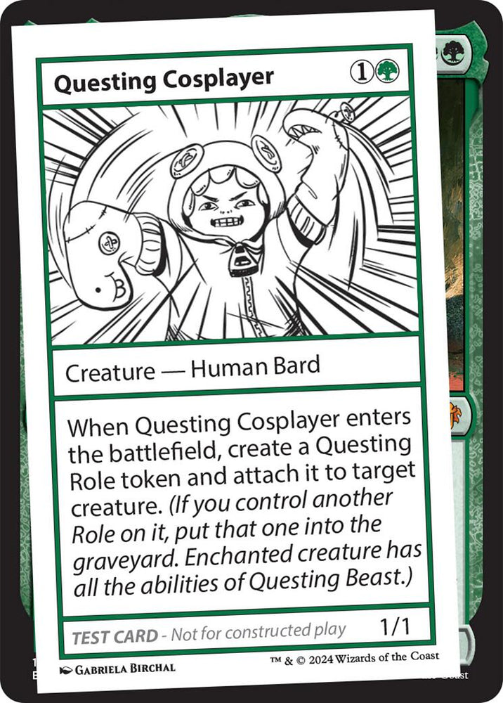 Questing Cosplayer [Mystery Booster]