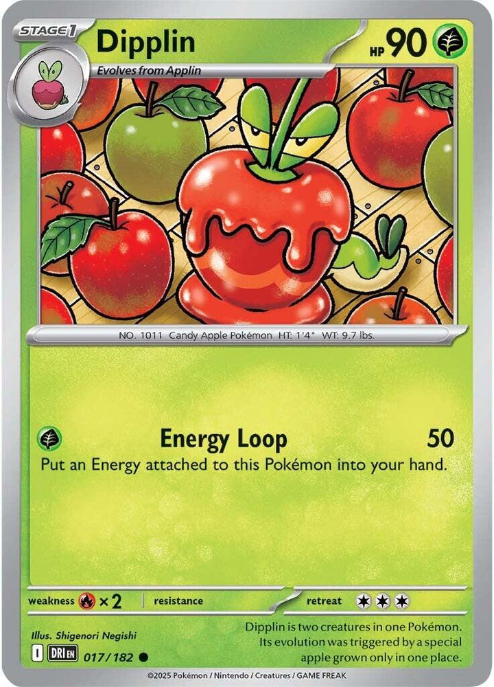 Dipplin (017/182) [Scarlet & Violet: Destined Rivals]