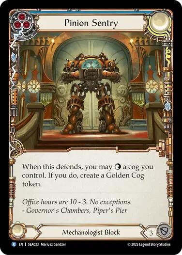 Pinion Sentry [SEA023] (High Seas)