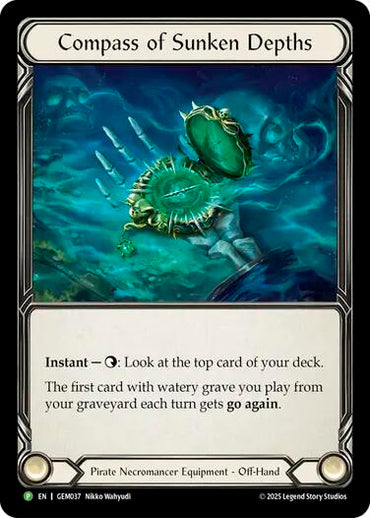 Compass of Sunken Depths [GEM037] (GEM Pack 2)  Cold Foil