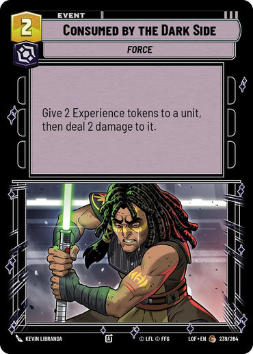 Consumed by the Dark Side (239/264) (239/264) [Legends of the Force]