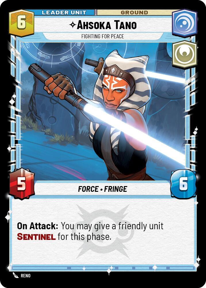 Ahsoka Tano - Fighting For Peace (Back)
