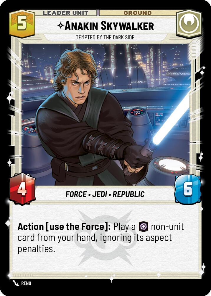 Anakin Skywalker - Tempted by the Dark Side (Back)