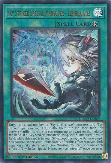 Sky Striker Special Maneuver - Lemnisgate! [DUAD-EN069] Ultra Rare