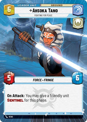Ahsoka Tano - Fighting For Peace (Hyperspace) (Back)