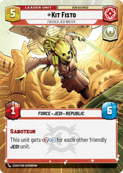 Kit Fisto - Focused Jedi Master (Hyperspace) (Back)