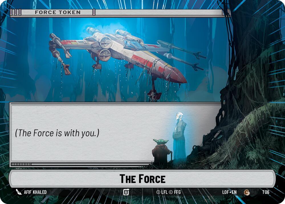 Shadowed Undercity // Force (Hyperspace) (Back)