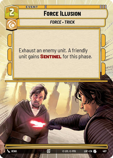 Force Illusion (487) (Hyperspace) (487) [Legends of the Force]