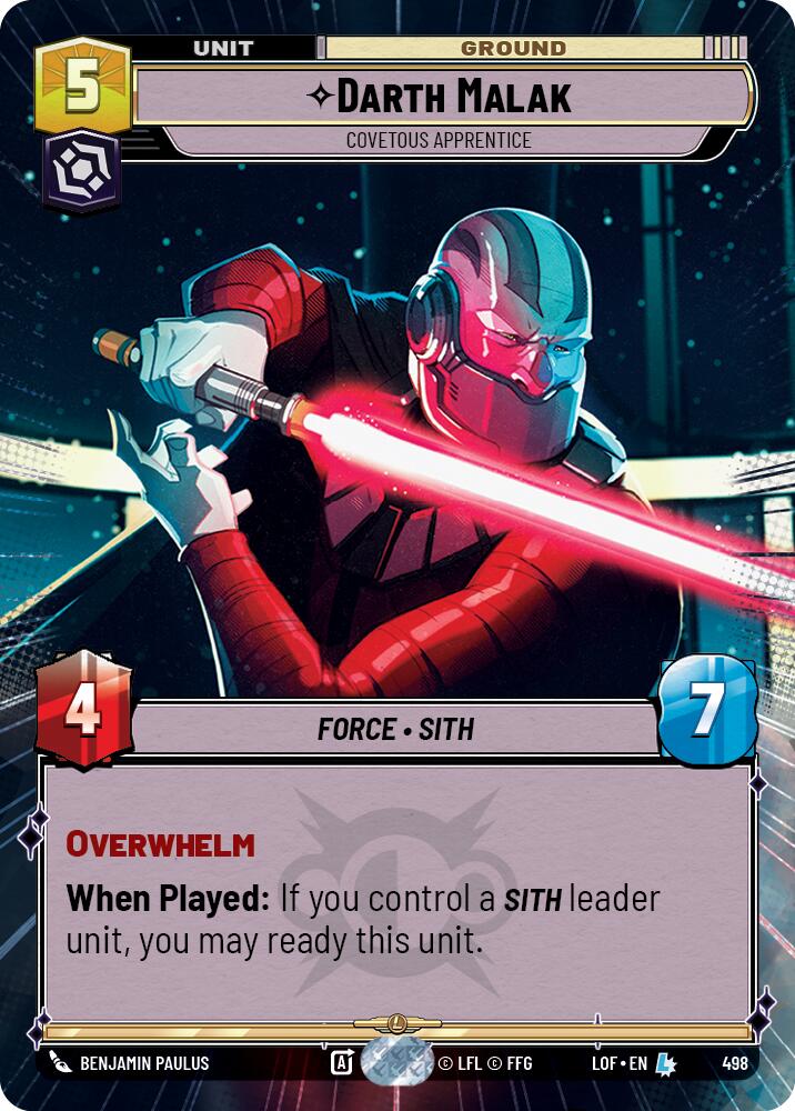 Darth Malak - Covetous Apprentice (Hyperspace)