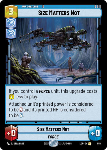 Size Matters Not (Foil)