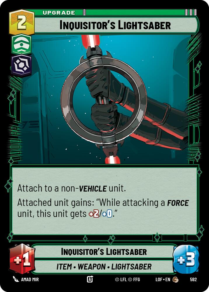 Inquisitor's Lightsaber (Foil)