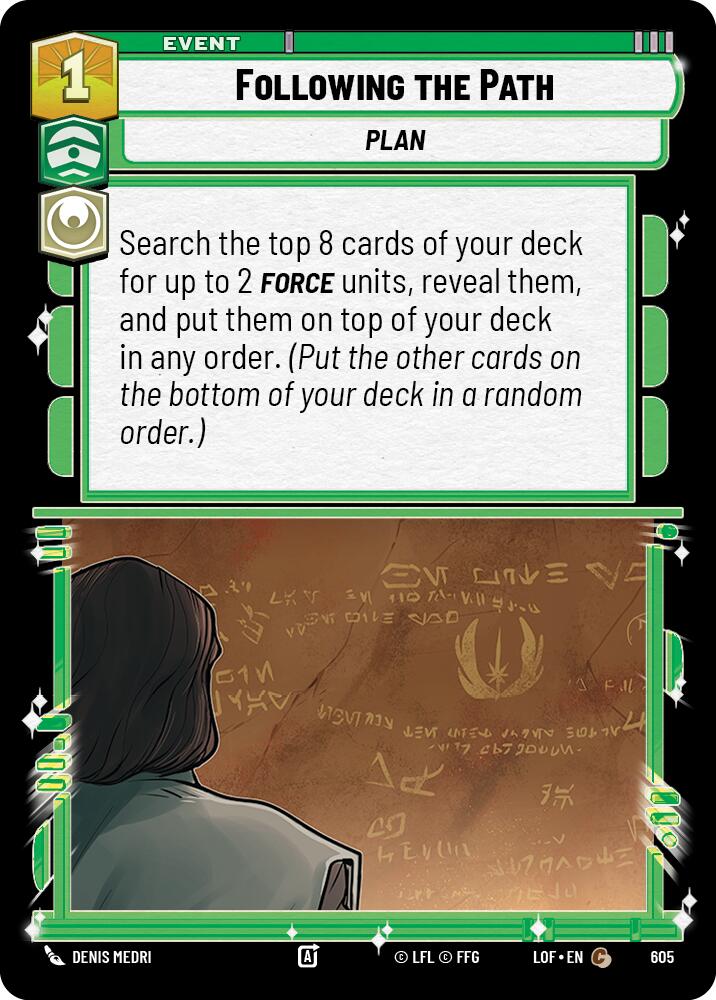 Following the Path (Foil)