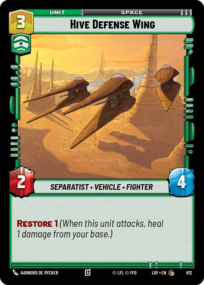 Hive Defense Wing (Foil)
