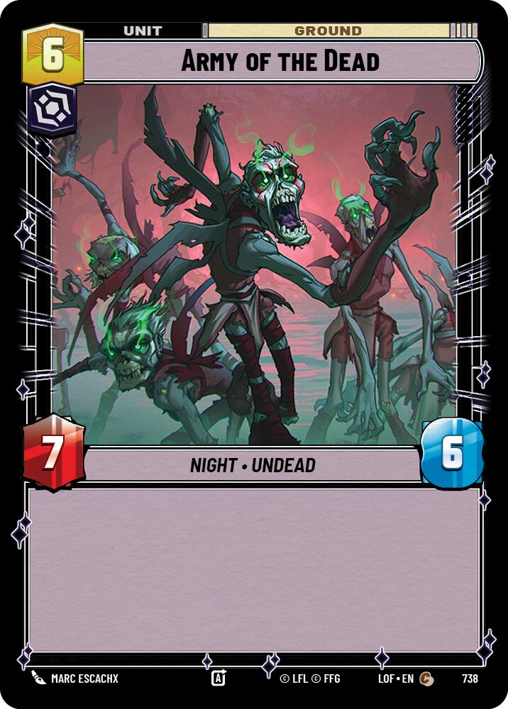 Army of the Dead (Foil)