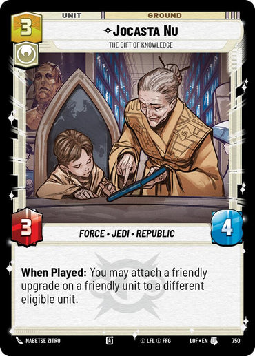 Jocasta Nu - The Gift of Knowledge (Foil)