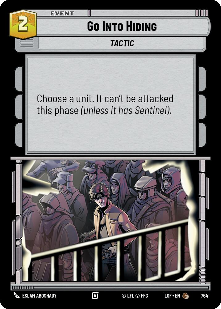 Go Into Hiding (Foil)