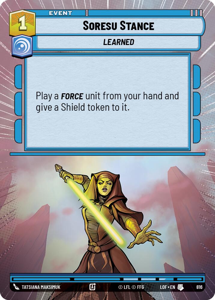 Soresu Stance (Hyperspace Foil)