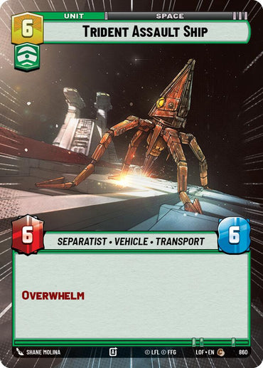 Trident Assault Ship (Hyperspace Foil)