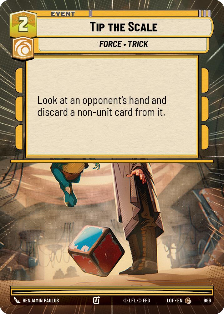 Tip the Scale (Hyperspace Foil)