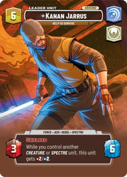 Kanan Jarrus - Help Us Survive (Showcase) (Back)