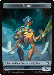 Robot // Lander (0004) Double-Sided Token [Edge of Eternities Tokens]