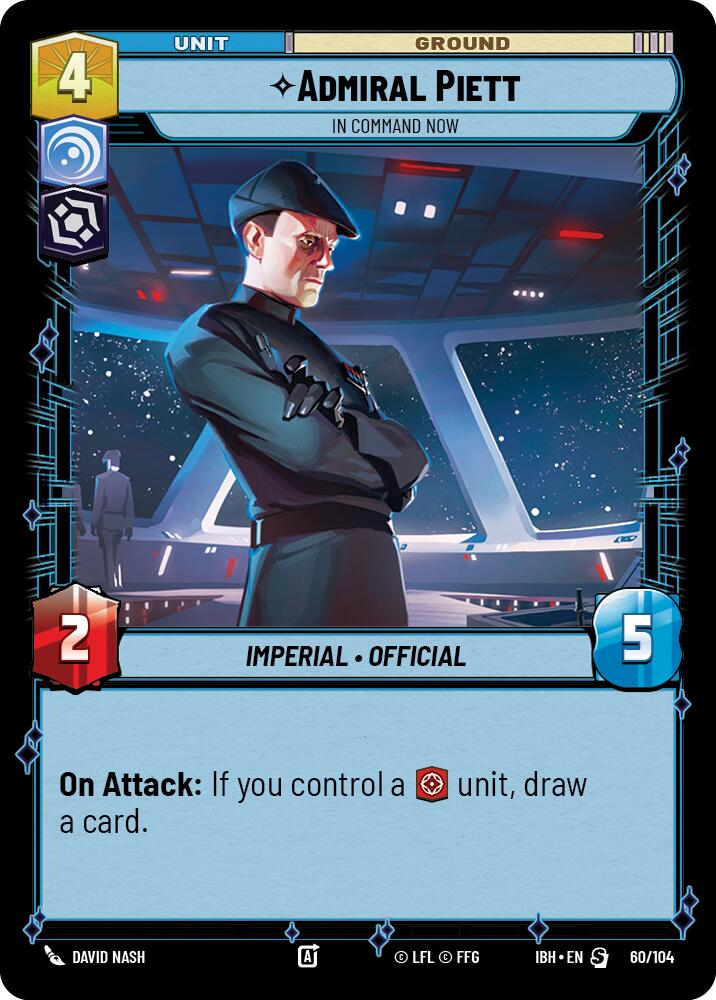 Admiral Piett - In Command Now