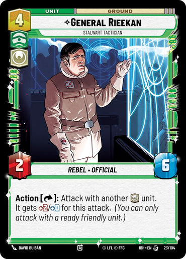 General Rieekan - Stalwart Tactician