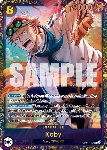 Koby (Treasure Cup August 2025) [One Piece Promotion Cards]