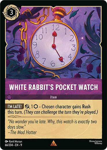 White Rabbit's Pocket Watch (66/204) [Fabled]