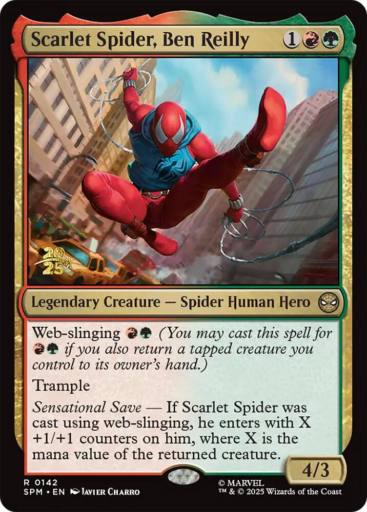 Scarlet Spider, Ben Reilly [Marvel's Spider-Man Prerelease Promos]