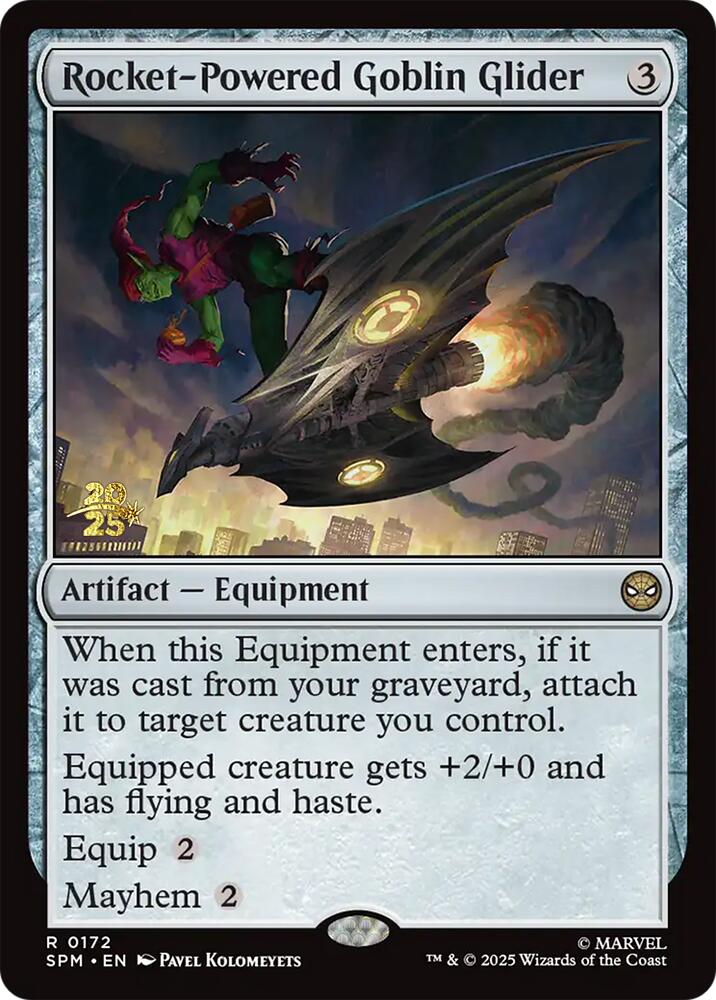 Rocket-Powered Goblin Glider [Marvel's Spider-Man Prerelease Promos]