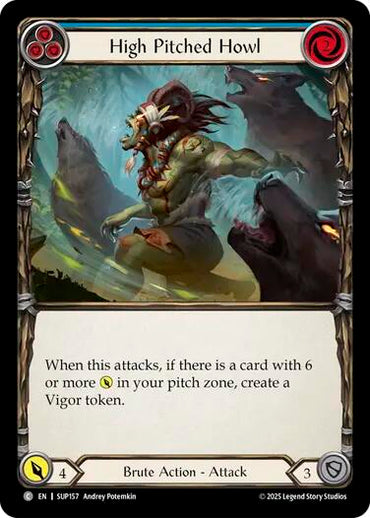 High Pitched Howl (Blue) [SUP157] (Super Slam)