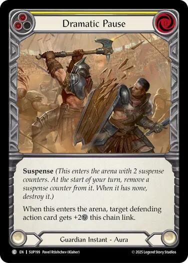 Dramatic Pause (Yellow) [SUP199] (Super Slam)