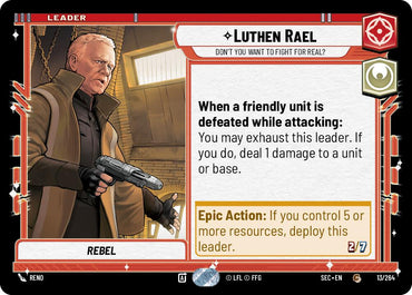 Luthen Rael - Don't You Want To Fight For Real?